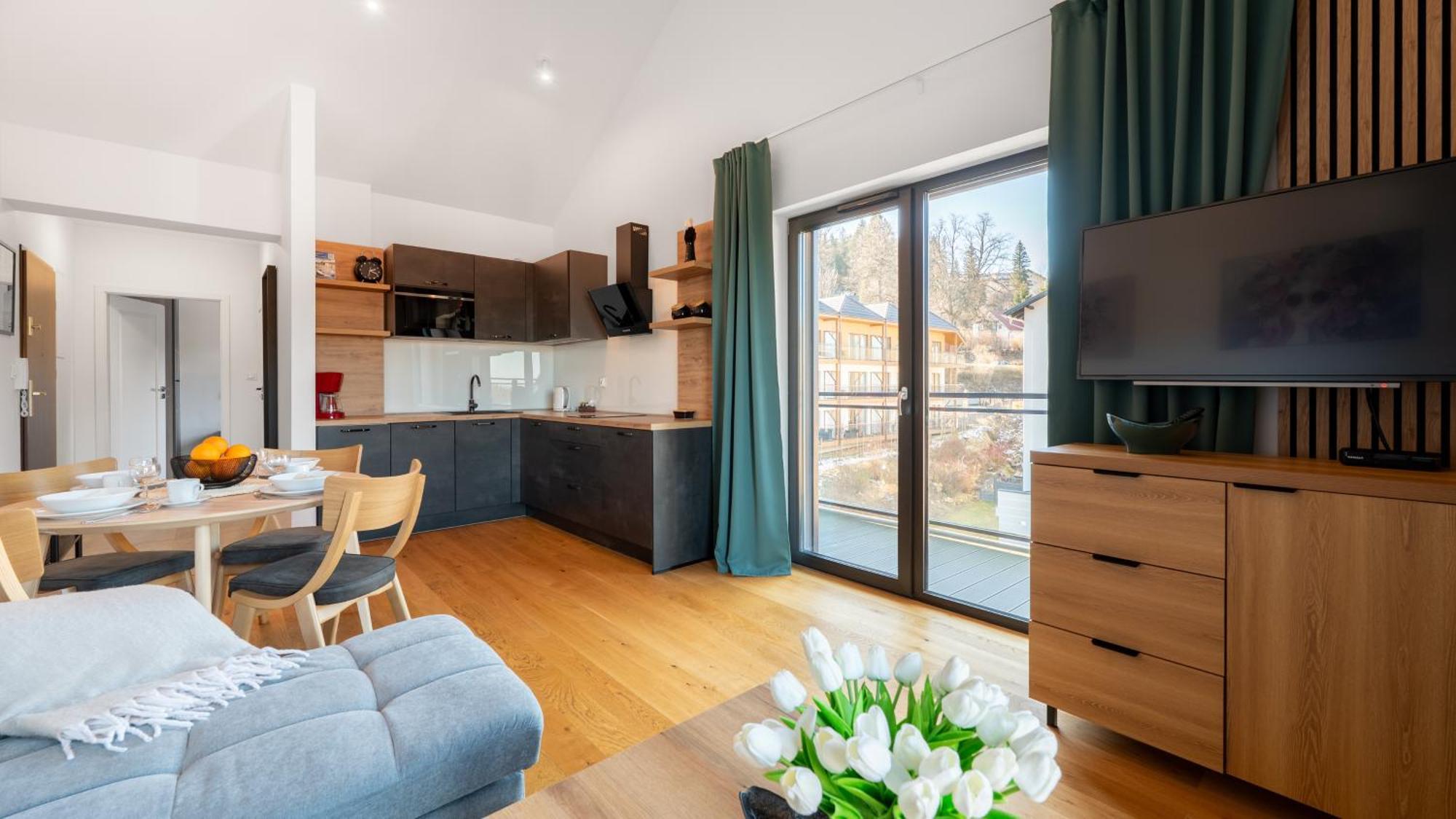 Apartamenty Sun & Snow Karpatia カルパッチ エクステリア 写真